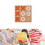 Maxbell Tic TAC Toe Game Classical XO Chess Board Game for Family Party Favors