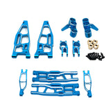 Maxbell 1/8 RC Car Upgrades Accessories Replacement Easy Installation Aluminum Alloy Blue