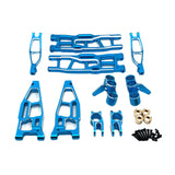 Maxbell 1/8 RC Car Upgrades Accessories Replacement Easy Installation Aluminum Alloy Blue