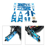 Maxbell 1/8 RC Car Upgrades Accessories Replacement Easy Installation Aluminum Alloy Blue
