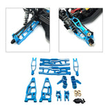 Maxbell 1/8 RC Car Upgrades Accessories Replacement Easy Installation Aluminum Alloy Blue