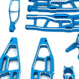 Maxbell 1/8 RC Car Upgrades Accessories Replacement Easy Installation Aluminum Alloy Blue