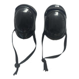 Maxbell 2x 1/6 Scale Doll Knee Pads for 12inch Female Doll Figures Accessory Dress up Black