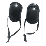 Maxbell 2x 1/6 Scale Doll Knee Pads for 12inch Female Doll Figures Accessory Dress up Black