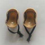 Maxbell 2x 1/6 Scale Doll Knee Pads for 12inch Female Doll Figures Accessory Dress up Yellow
