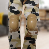 Maxbell 2x 1/6 Scale Doll Knee Pads for 12inch Female Doll Figures Accessory Dress up Yellow