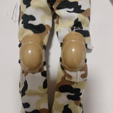 Maxbell 2x 1/6 Scale Doll Knee Pads for 12inch Female Doll Figures Accessory Dress up Yellow