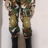 Maxbell 2x 1/6 Scale Doll Knee Pads for 12inch Female Doll Figures Accessory Dress up Green