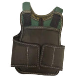 Maxbell 1/6 Male Figure Vest Doll Vest Model for 12inch Collectable Action Doll Body Green