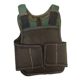 Maxbell 1/6 Male Figure Vest Doll Vest Model for 12inch Collectable Action Doll Body Green