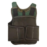 Maxbell 1/6 Male Figure Vest Doll Vest Model for 12inch Collectable Action Doll Body Green