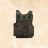 Maxbell 1/6 Male Figure Vest Doll Vest Model for 12inch Collectable Action Doll Body Green