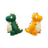 Dinosaur Piggy Bank Container Organizer Box for Baby Shower Living Room Desk Yellow M