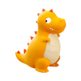 Dinosaur Piggy Bank Container Organizer Box for Baby Shower Living Room Desk Yellow M