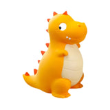 Dinosaur Piggy Bank Container Organizer Box for Baby Shower Living Room Desk Yellow M