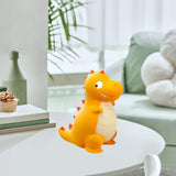 Dinosaur Piggy Bank Container Organizer Box for Baby Shower Living Room Desk Yellow M