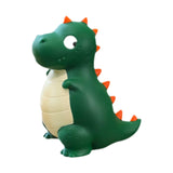 Dinosaur Piggy Bank Container Organizer Box for Baby Shower Living Room Desk Green M