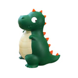 Dinosaur Piggy Bank Container Organizer Box for Baby Shower Living Room Desk Green M