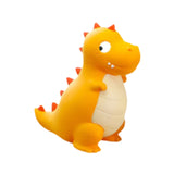 Dinosaur Piggy Bank Container Organizer Box for Baby Shower Living Room Desk Yellow L