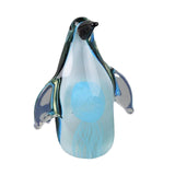 Maxbell Glass Penguin Figurine Handmade Blown for Table Centerpieces Desktop Cabinet