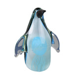 Maxbell Glass Penguin Figurine Handmade Blown for Table Centerpieces Desktop Cabinet