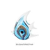 Maxbell Modern Art Glass Decorative Fish Collectible for Bedroom Restaurant Tabletop