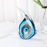 Maxbell Modern Art Glass Decorative Fish Collectible for Bedroom Restaurant Tabletop