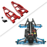 Maxbell 2Pcs 1/8 RC Car Upgrades Part Professional High Strength RC Car Upgrade Part red