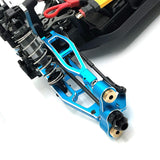 Maxbell 2Pcs 1/8 RC Car Upgrades Part Professional High Strength RC Car Upgrade Part blue