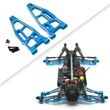 Maxbell 2Pcs 1/8 RC Car Upgrades Part Professional High Strength RC Car Upgrade Part blue