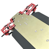 Maxbell RC Rear Suspension Arm Swing Arm for 1/10 Scale Ptg-2 Ptg-2R Model Hobby Car red