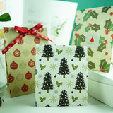 Maxbell 10x Christmas Gift Bag Presents Bag for Home Decoration Party Decor Supplies Red