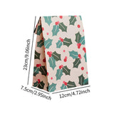 Maxbell 10x Christmas Gift Bag Presents Bag for Home Decoration Party Decor Supplies Green and white