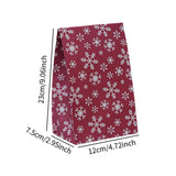 Maxbell 10x Christmas Gift Bag Presents Bag for Home Decoration Party Decor Supplies Red and white