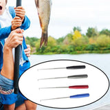 Maxbell Fishing Hook Remover Portable Removal Tool for Freshwater Reservoirs Outdoor black with bag