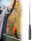 Maxbell Fishing Hook Remover Portable Removal Tool for Freshwater Reservoirs Outdoor black with bag