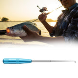 Maxbell Fishing Hook Remover Portable Removal Tool for Freshwater Reservoirs Outdoor blue with bag