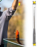 Maxbell Fishing Hook Remover Portable Removal Tool for Freshwater Reservoirs Outdoor gray with Barrel