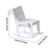 Maxbell 2025 Calendar Desktop Decoration Paper Calendar for Office Home Thanksgiving
