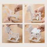 Maxbell 2025 Calendar Desktop Decoration Paper Calendar for Office Home Thanksgiving