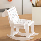 Maxbell 2025 Calendar Desktop Decoration Paper Calendar for Office Home Thanksgiving
