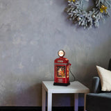 Maxbell Christmas Snow Globe Lantern with Music Home Decor for Home Indoor Christmas elder