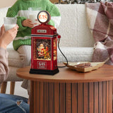 Maxbell Christmas Snow Globe Lantern with Music Home Decor for Home Indoor Christmas elder