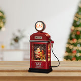 Maxbell Christmas Snow Globe Lantern with Music Home Decor for Home Indoor Christmas elder