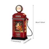 Maxbell Christmas Snow Globe Lantern with Music Home Decor for Home Indoor Christmas elder