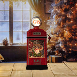 Maxbell Christmas Snow Globe Lantern with Music Home Decor for Home Indoor Christmas snowman