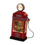 Maxbell Christmas Snow Globe Lantern with Music Home Decor for Home Indoor Christmas Christmas tree