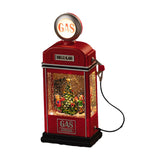 Maxbell Christmas Snow Globe Lantern with Music Home Decor for Home Indoor Christmas Christmas tree