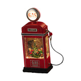Maxbell Christmas Snow Globe Lantern with Music Home Decor for Home Indoor Christmas Christmas tree