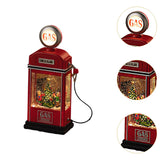 Maxbell Christmas Snow Globe Lantern with Music Home Decor for Home Indoor Christmas Christmas tree